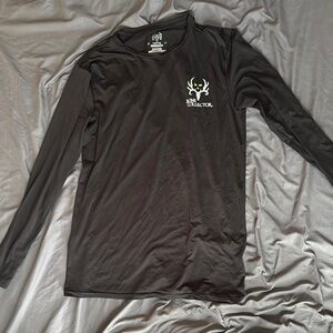 Men's Black Long Sleeve Shirt